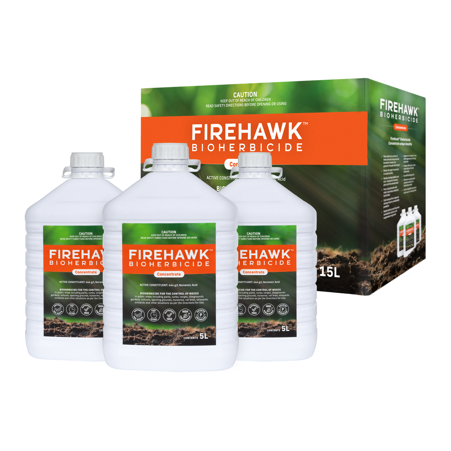 FireHawk Bioherbicide Concentrate - 15L